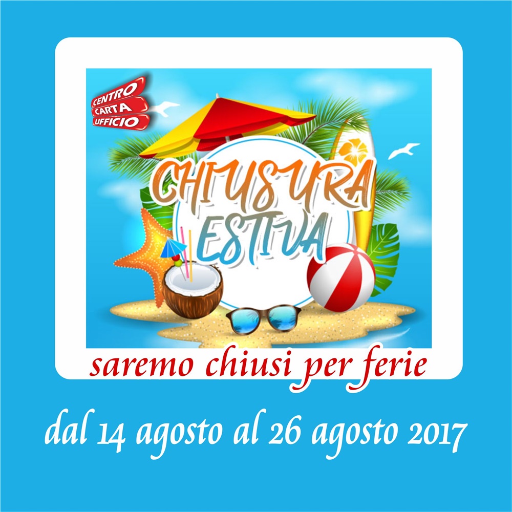 BUONE VACANZE
