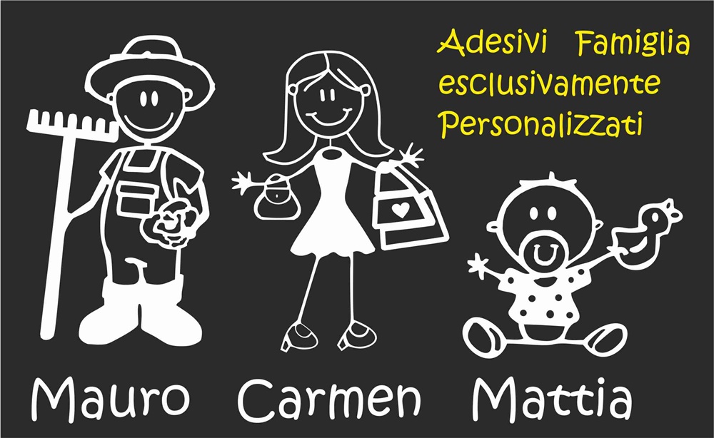 ADESIVI PER LA TUA AUTO