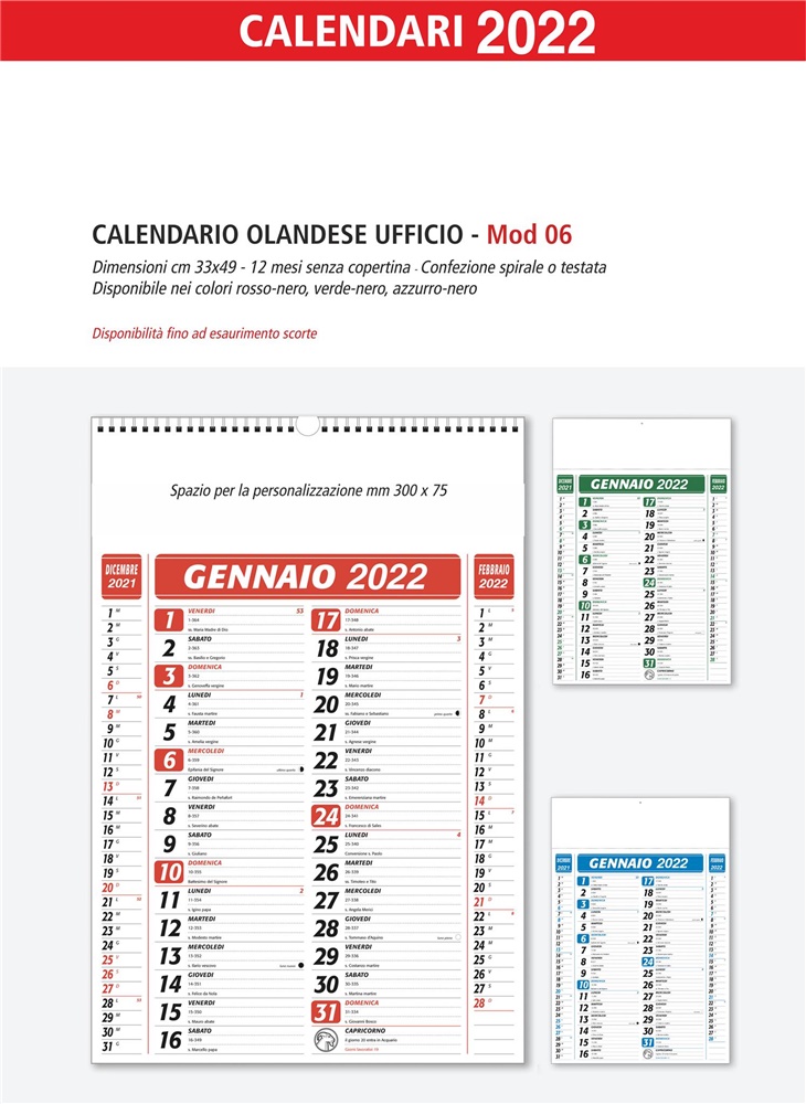 CALENDARI 2022